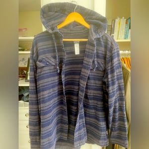 Patagonia flannel w/ hood
